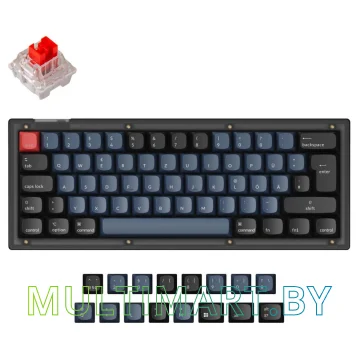 Клавиатура Keychron V4 RGB V4-A1-RU (Keychron K Pro Red)